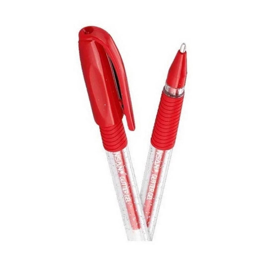 Simli Jel Kalem 1.0 Mm Kırmızı