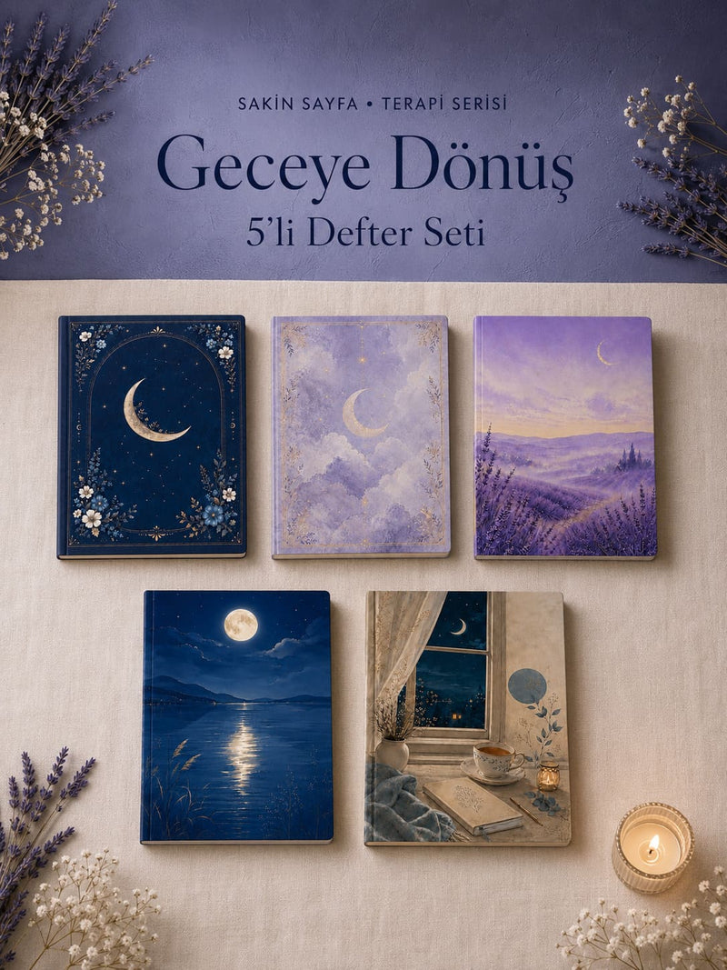 5`li Terapi Defter Seti 1