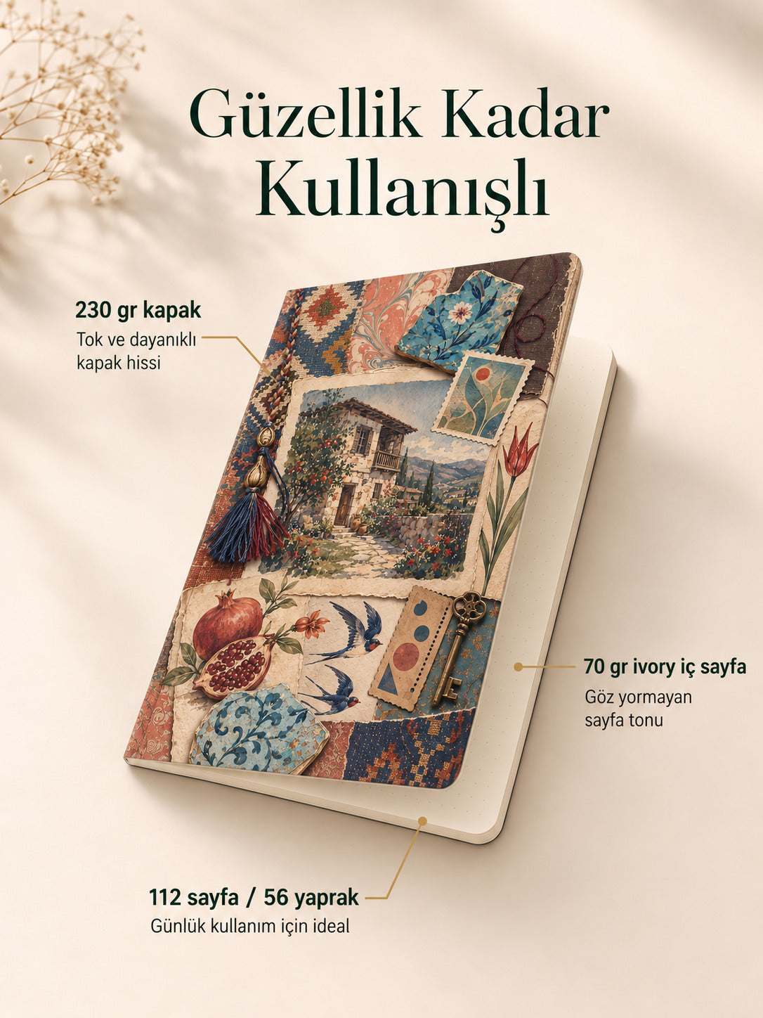 Bir Anadolu Güncesi Defter - Sakin Sayfa