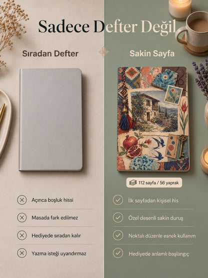 Bir Anadolu Güncesi Defter - Sakin Sayfa
