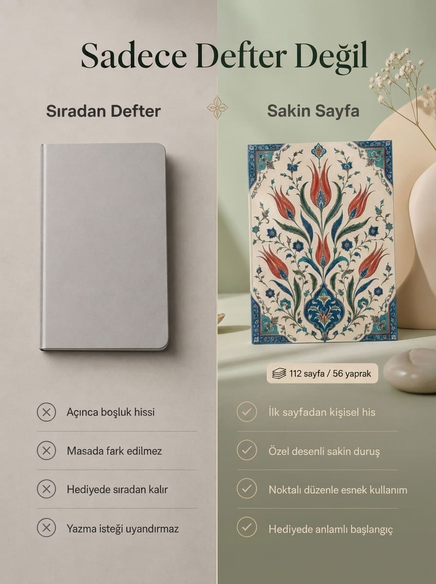 İnce Çiçek Defter