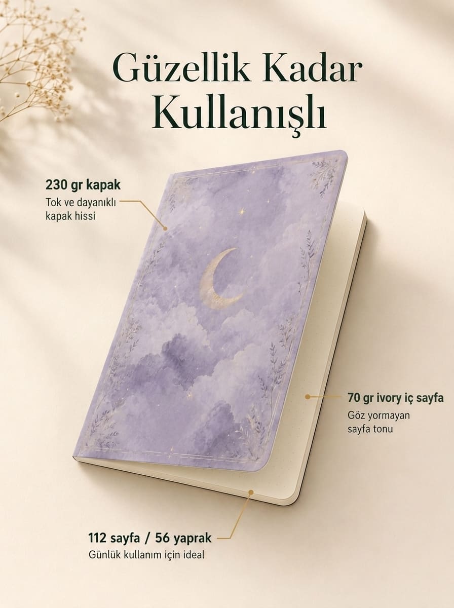 Lavanta Bulutu Defter