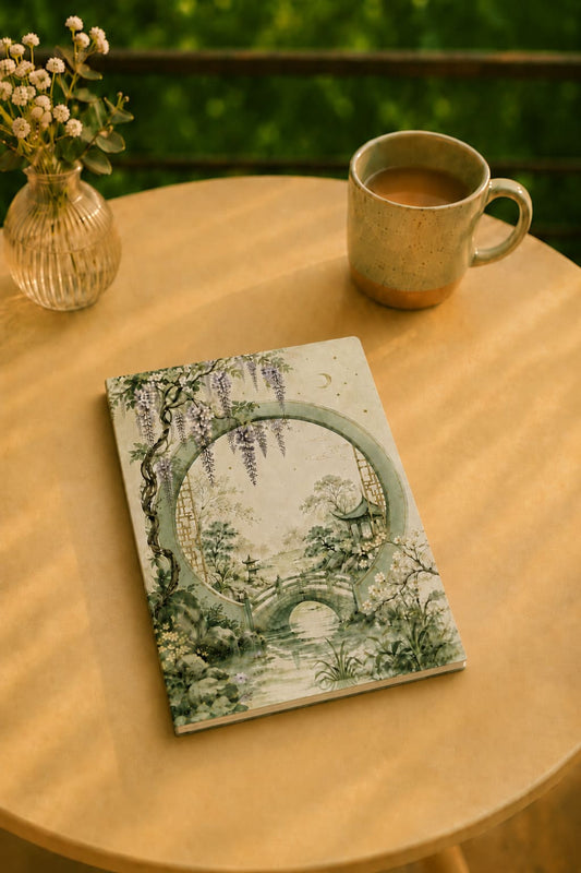 Mor Salkım Bahçesi Defter