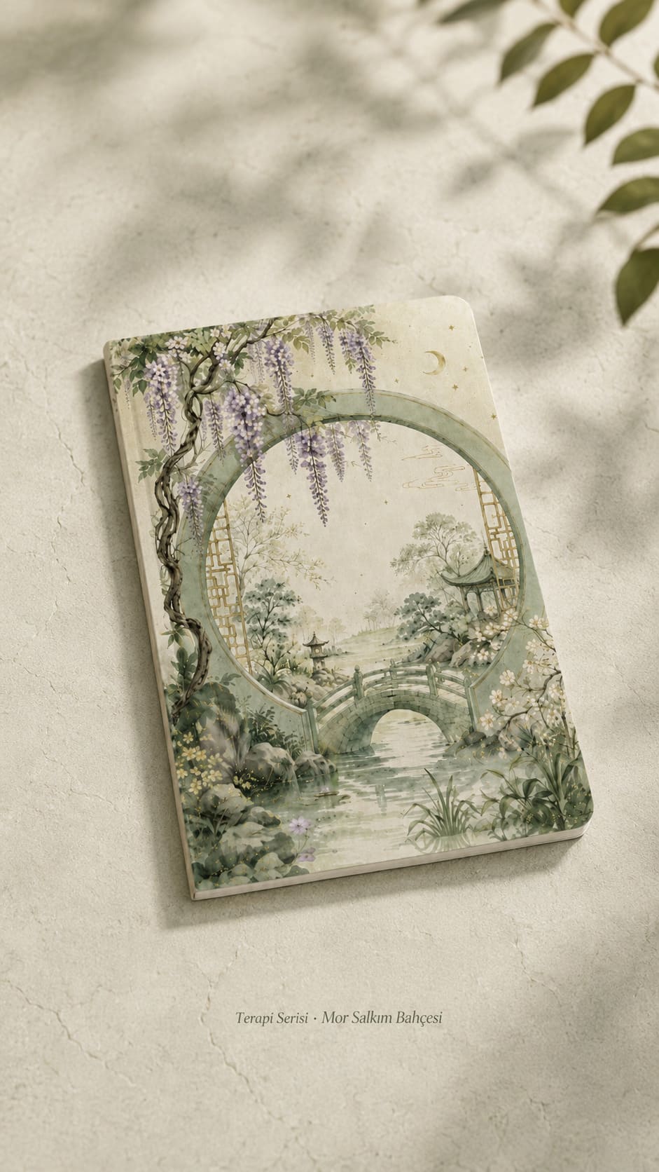 Mor Salkım Bahçesi Defter