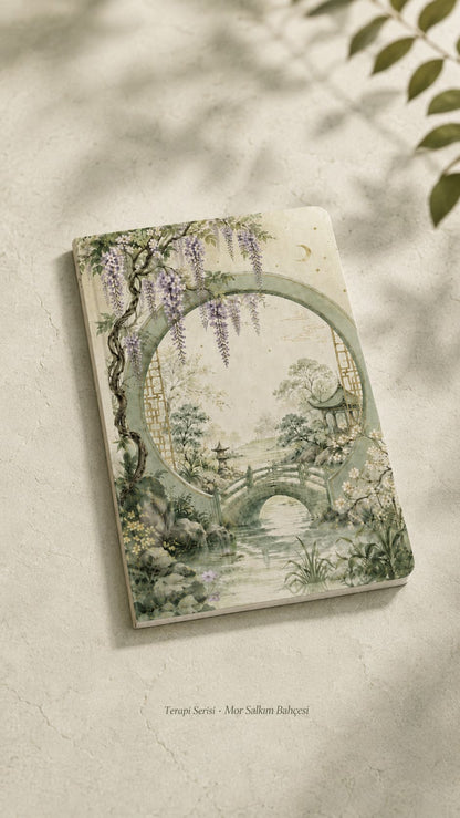 Mor Salkım Bahçesi Defter