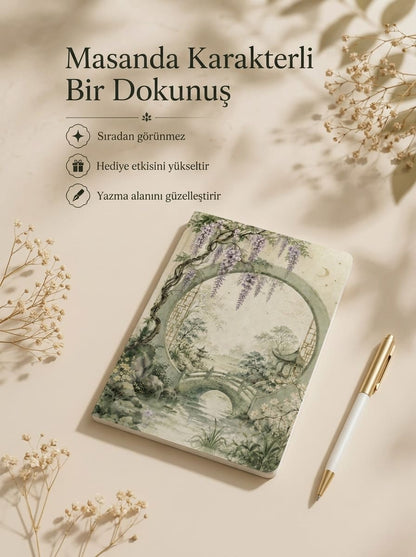 Mor Salkım Bahçesi Defter