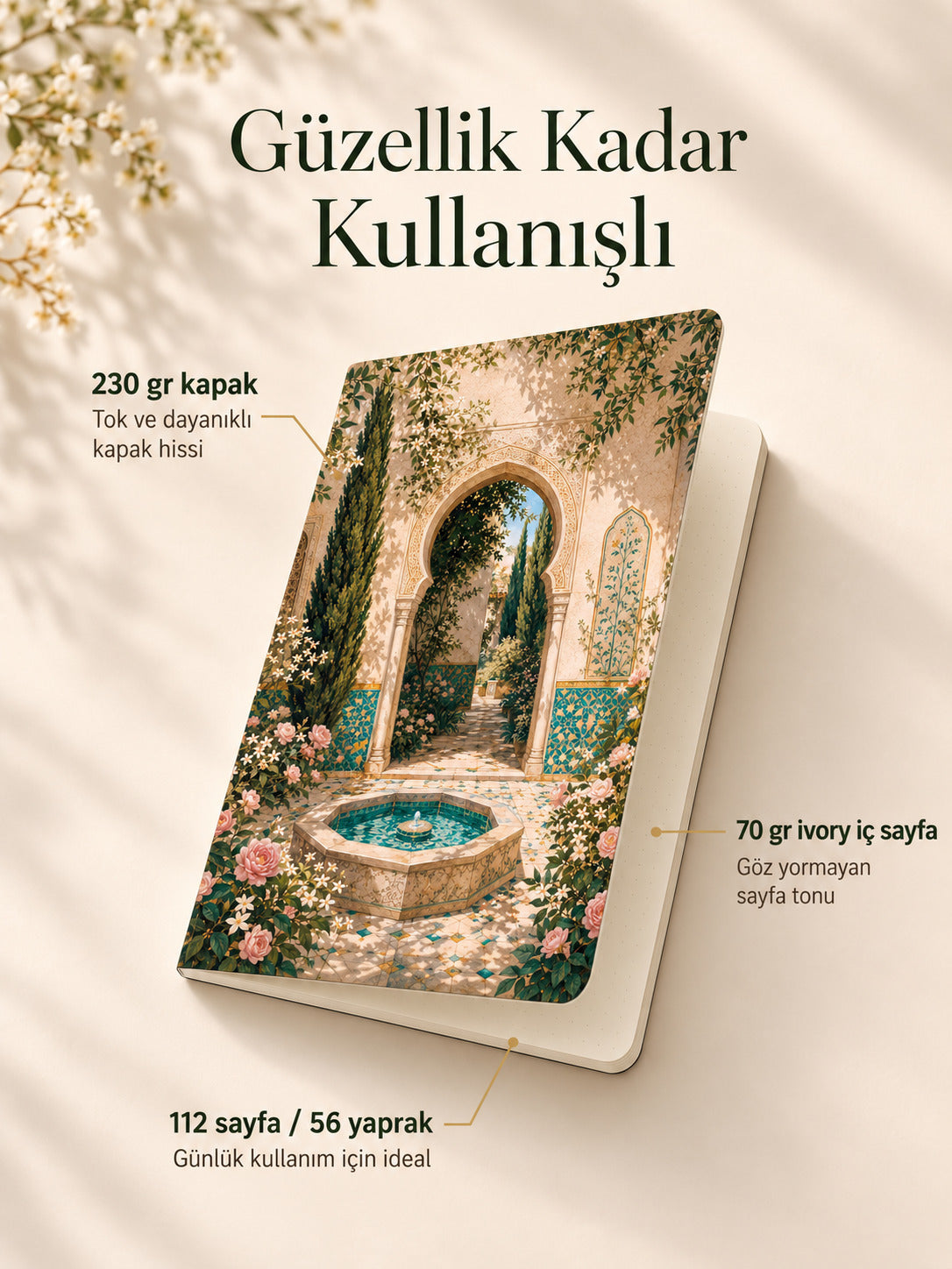 Sessiz Avlu Defter - Sakin Sayfa