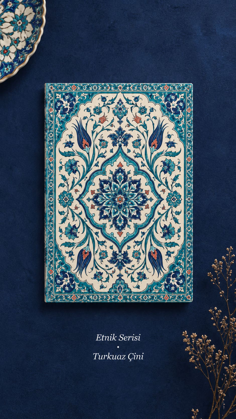 Turkuaz Çini Defter