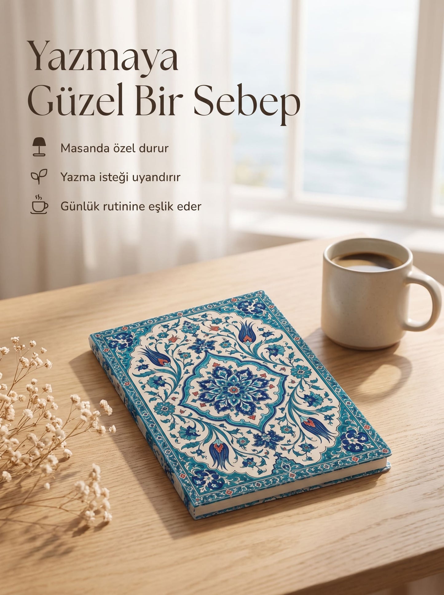 Turkuaz Çini Defter