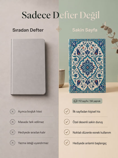 Turkuaz Çini Defter