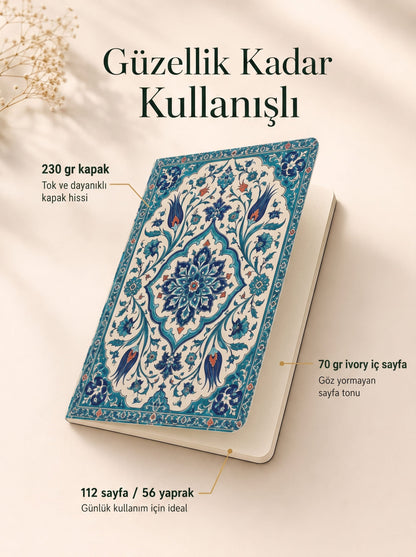 Turkuaz Çini Defter